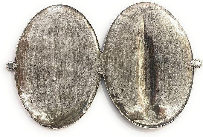 Médaillon d'entrée Vierge Miraculeuse 70x100 mm – Bain d'argent