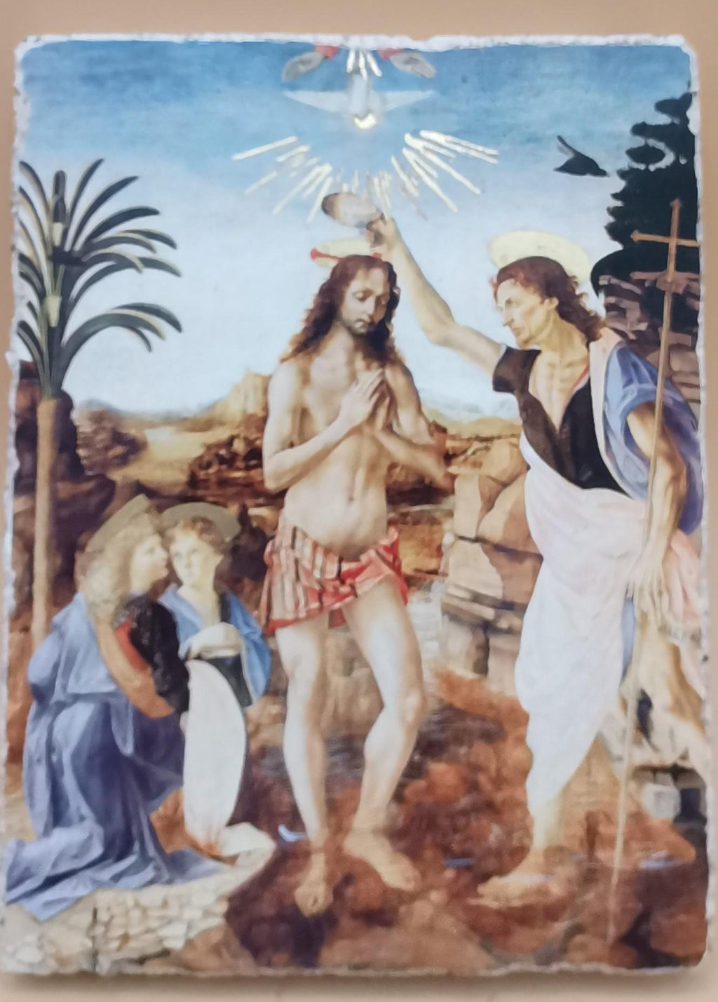 Battesimo di Cristo – Pittografia a fresco su calce