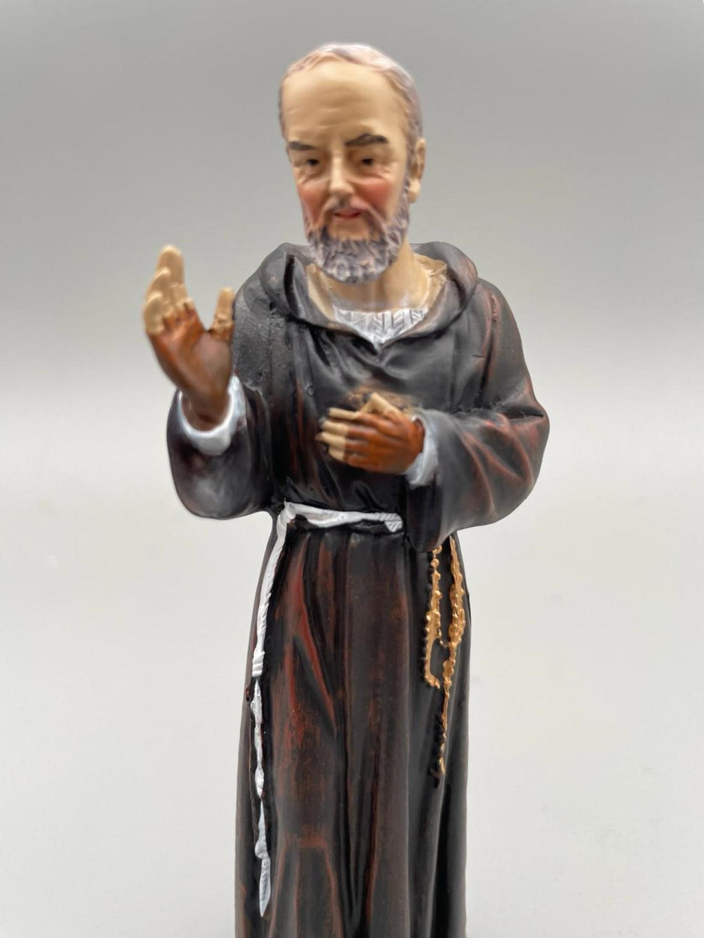 カラーレジン製 パドレ・ピオ像 – 12cm