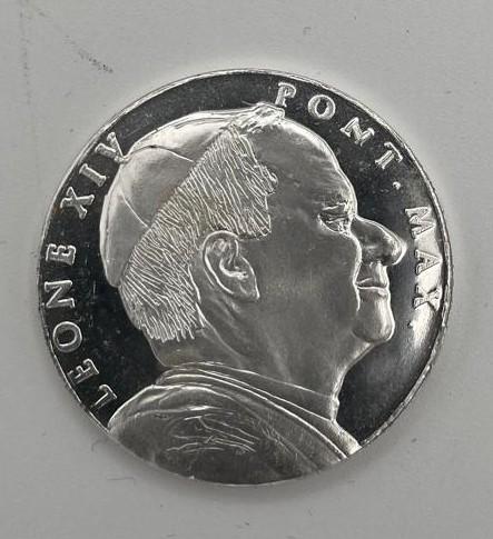 Medaglia Stemma Papale Papa Leone – 34 mm (5028)