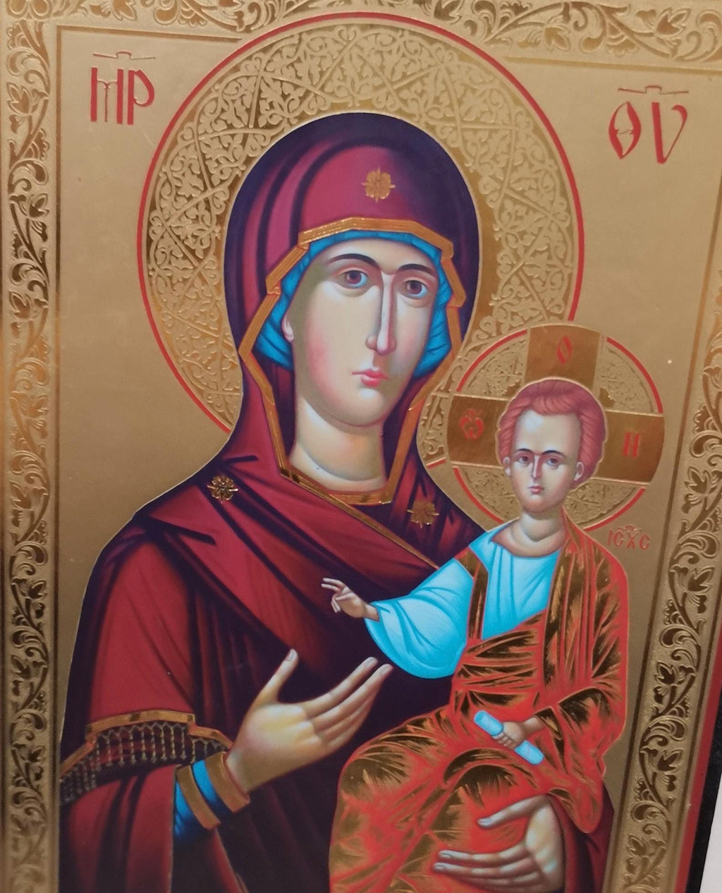 Icône de la Vierge à l'Enfant
