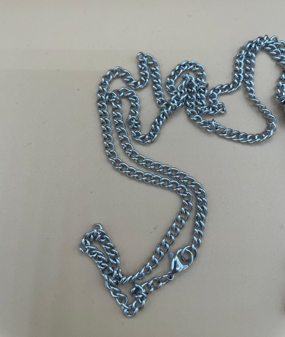 Collana con crocifisso replica Papa Leone – catena 75 cm, crocifisso 13 x 9 cm