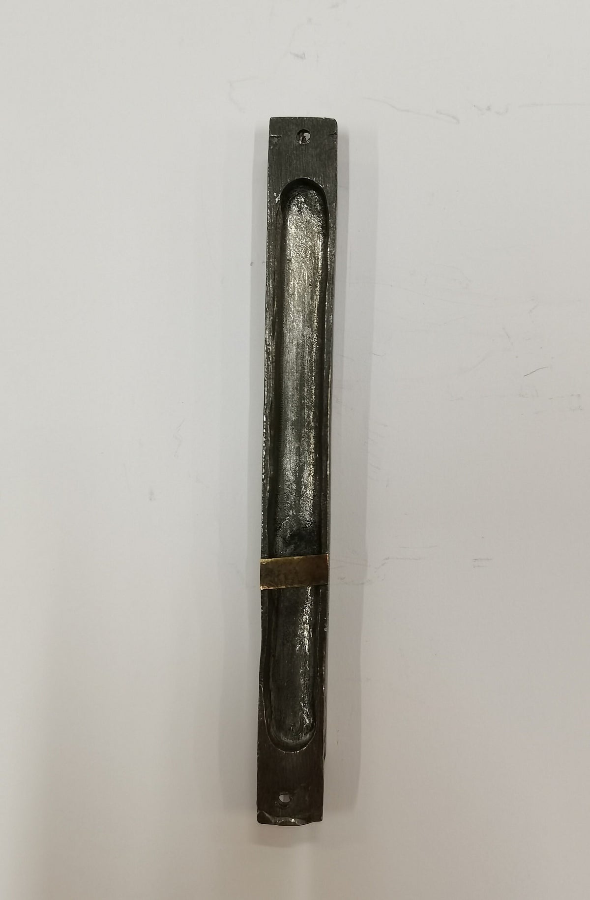 Mezuzah Rettangolare in Metallo 12 cm
