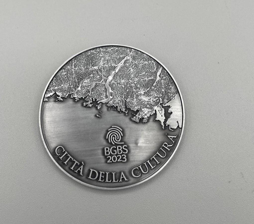 Medaglia Commemorativa Paolo VI e Giovanni XXIII 'Crescere Insieme' – 60 mm