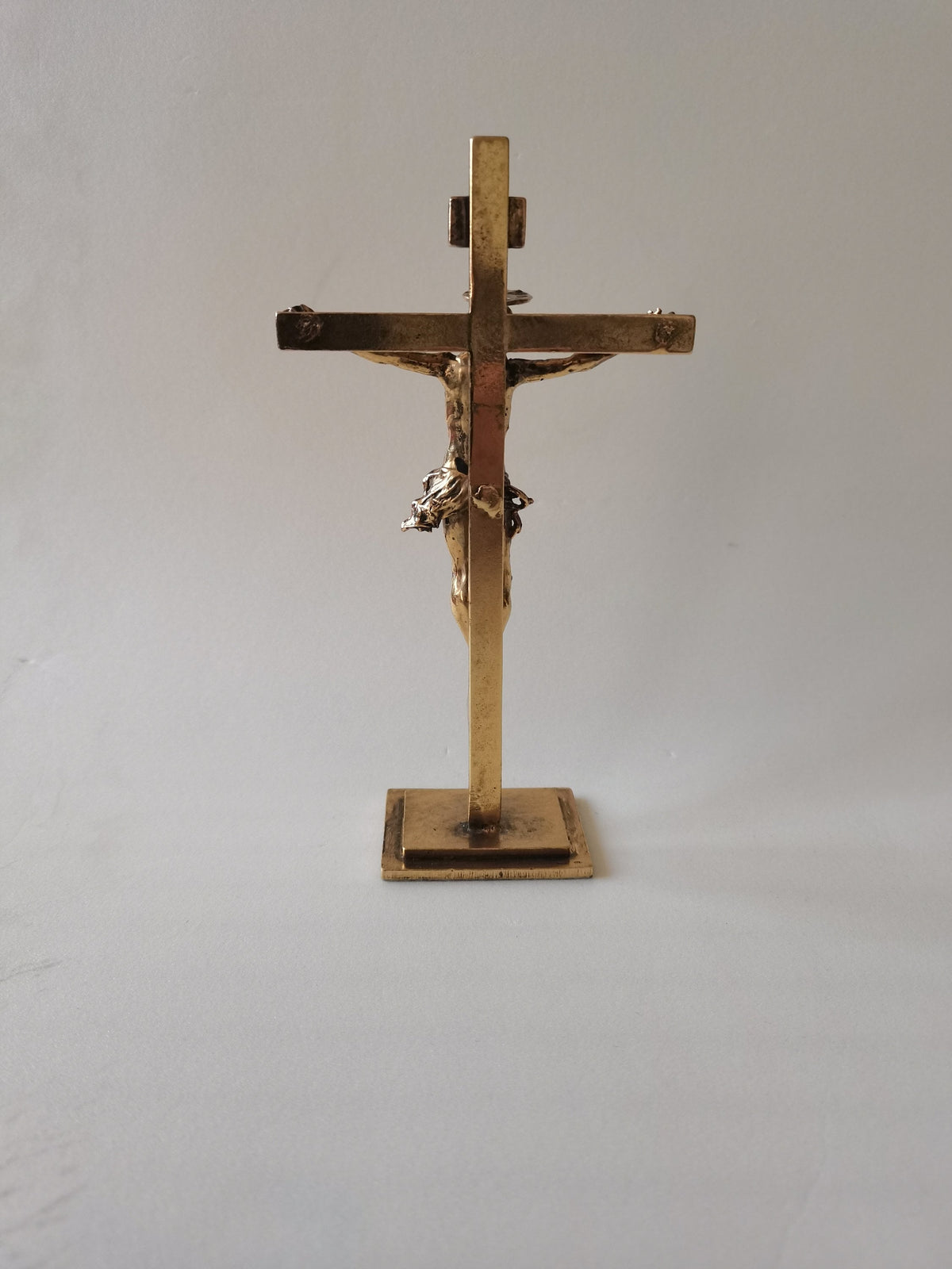 Crocifisso Donatello – Basilica di Sant'Antonio, Padova – ottone dorato, h 16 cm