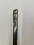 Mezuzah Rettangolare in Metallo 12 cm