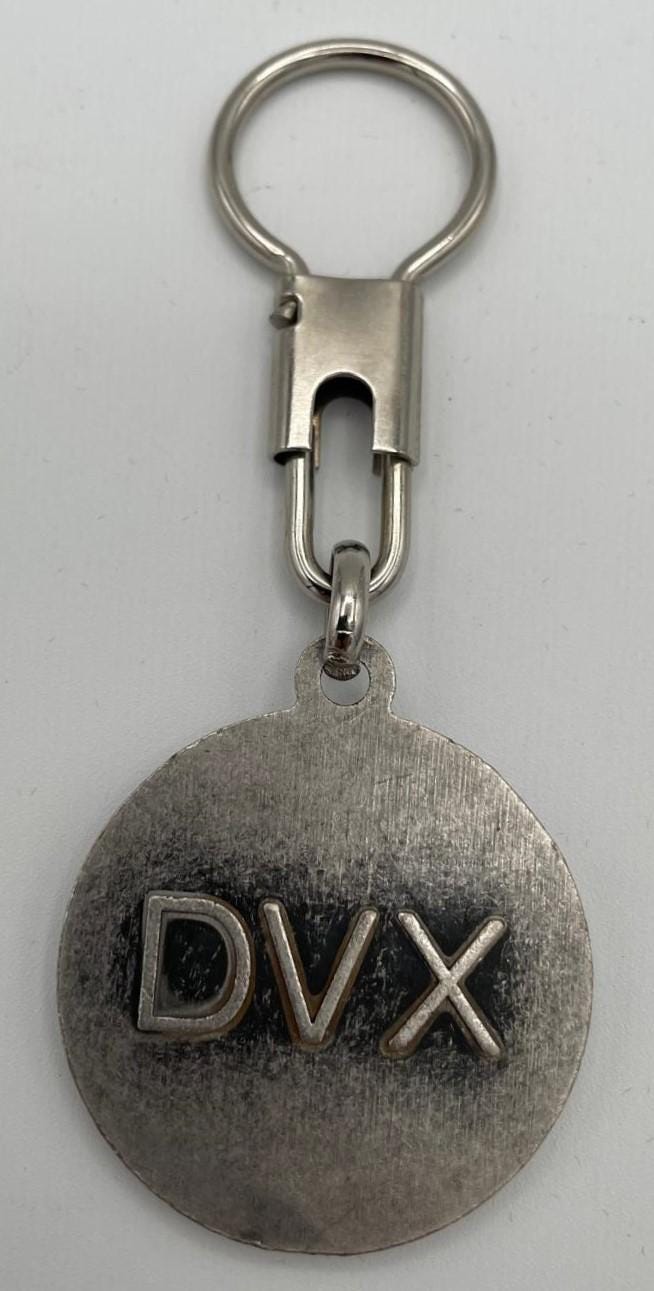 Portachiavi con Medaglia Opera Balilla DVX – V Campo, Metallo Argentato 12 cm